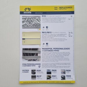 Amostras e Catálogos 18 Cartaz Amostras Refletores 4
