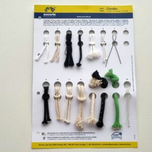 Amostras e Catálogos 25 Cartaz Amostras Cordões