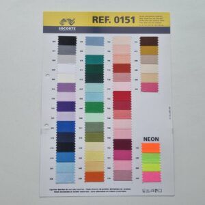 Amostras e Catálogos 14 Cartaz Cores Fitas Cetim Dupla Face Raso